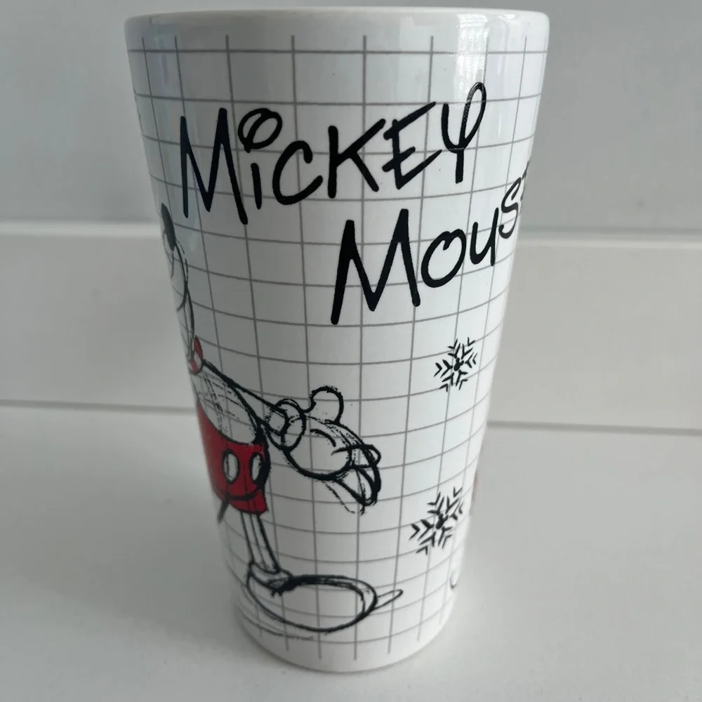 Disney Mickey Mouse sketchbook winter tall mug